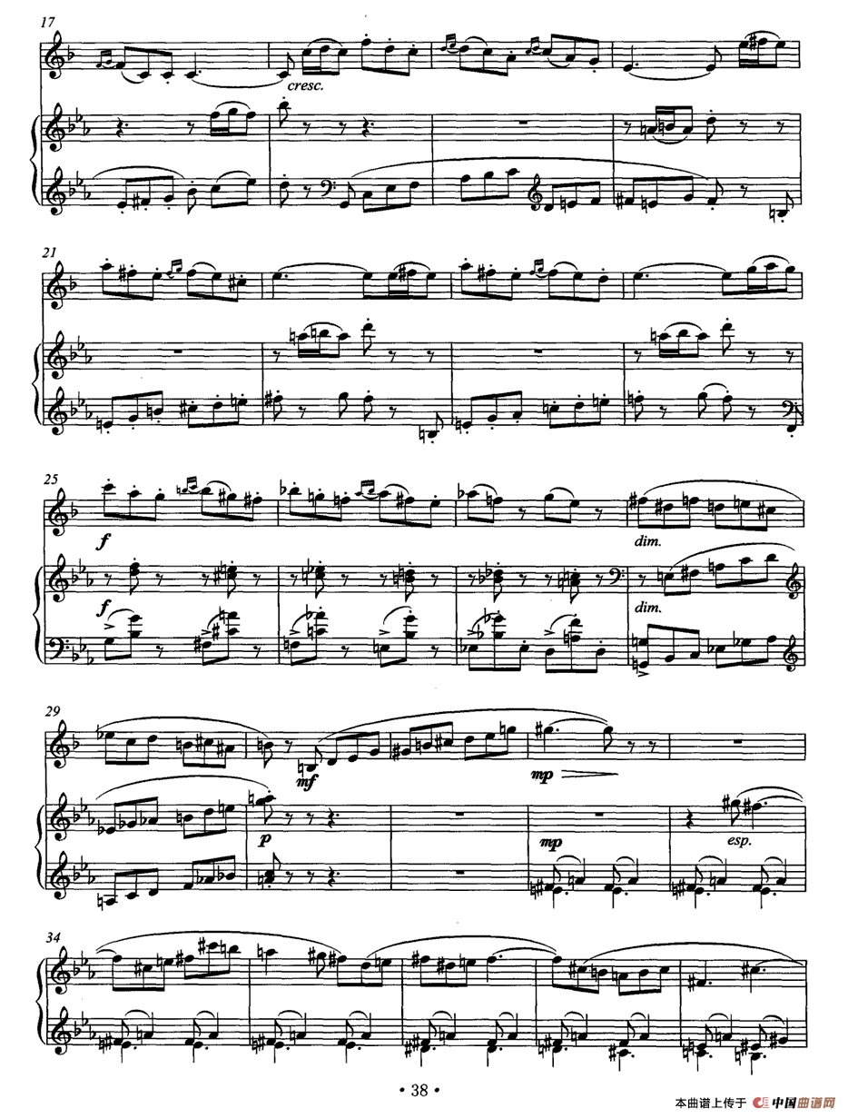 春花之舞（单簧管+钢琴）