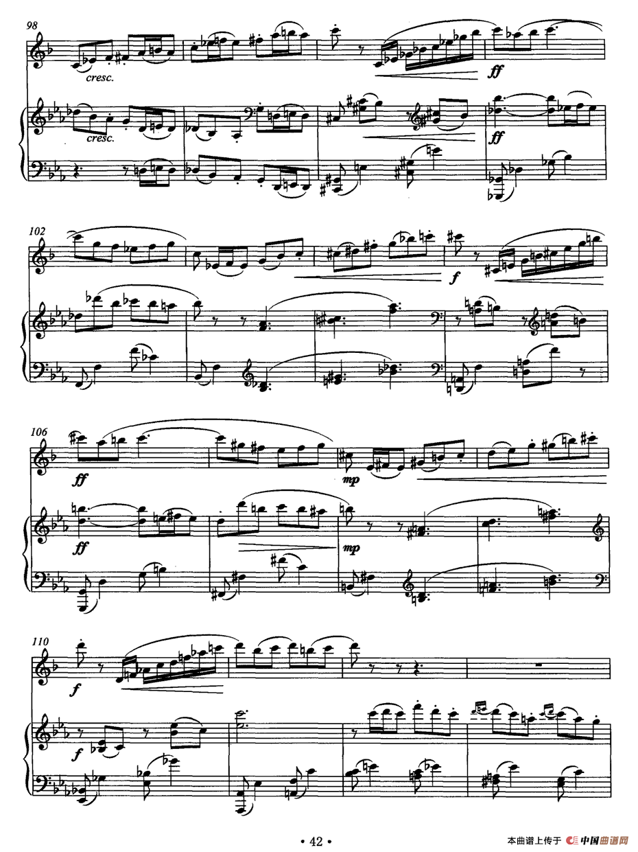 春花之舞（单簧管+钢琴）