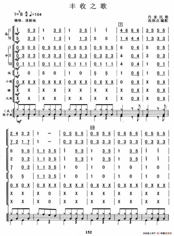 丰收之歌（总谱）