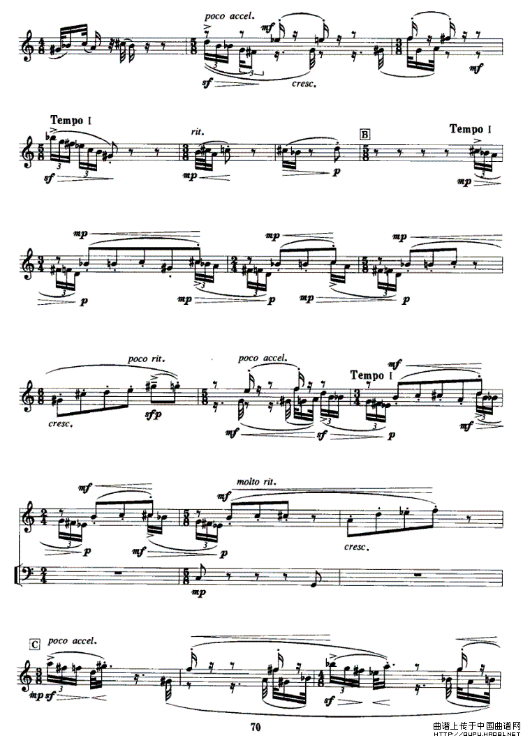 宠物日记（单簧管+定音鼓）