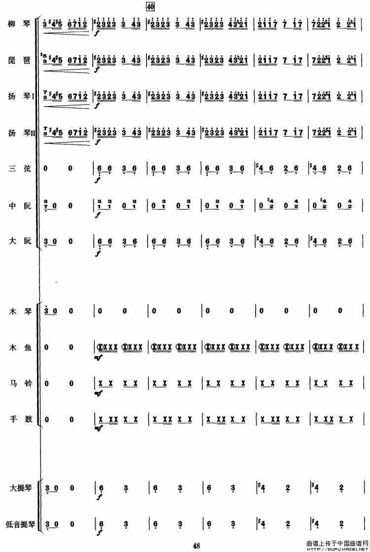 我把世界来周游（电影《阿凡提》主题曲乐队总谱）