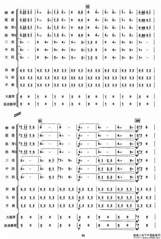 我把世界来周游（电影《阿凡提》主题曲乐队总谱）