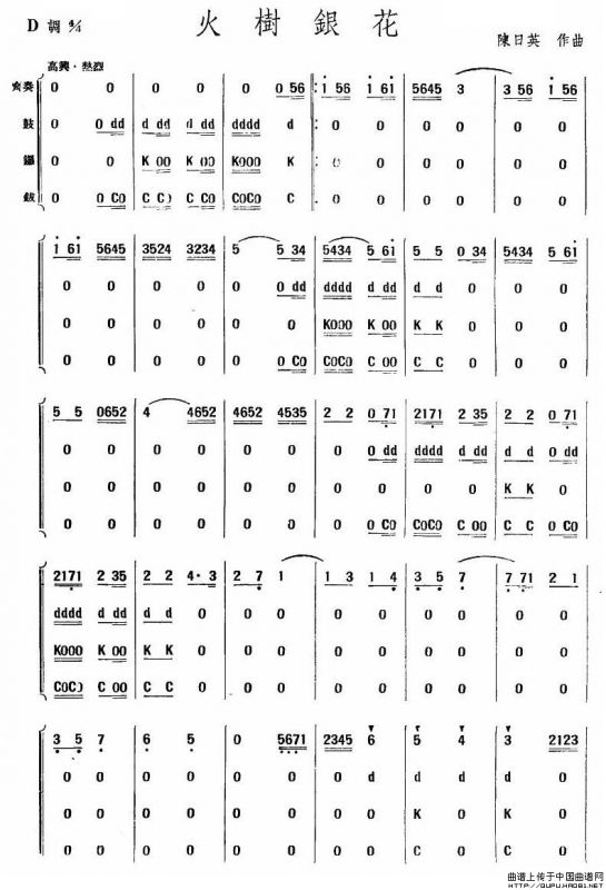 火树银花（民乐齐奏+锣鼓）