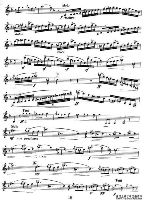 小协奏曲（单簧管）