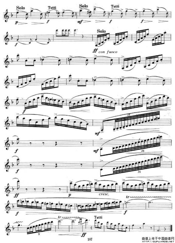 小协奏曲（单簧管）