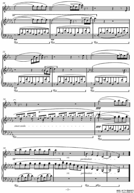 Consolation No.3 （李斯特第三安慰曲）（单簧管+钢琴伴奏）