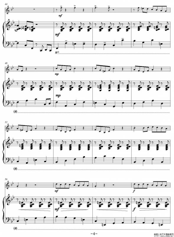 The Arrival of the Queen of Sheba（单簧管+钢琴）