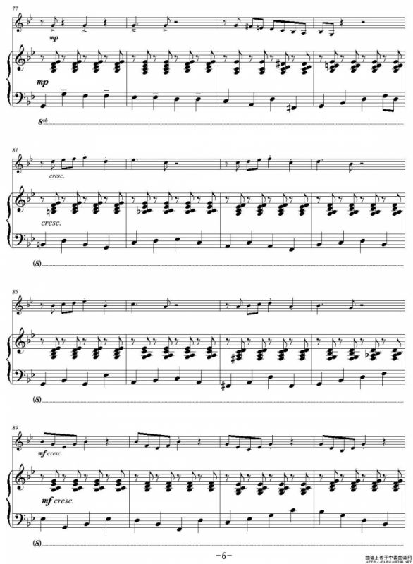 The Arrival of the Queen of Sheba（单簧管+钢琴）