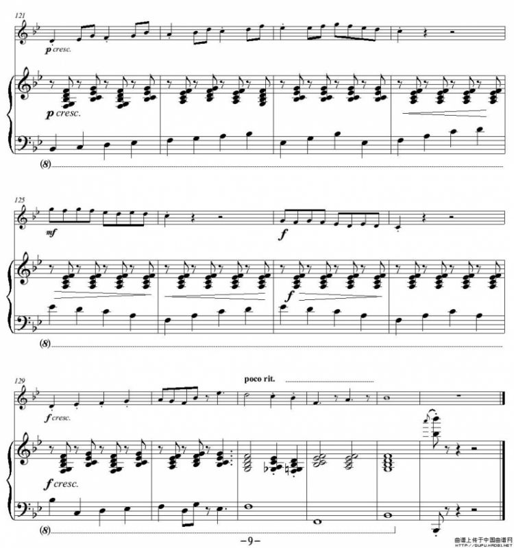 The Arrival of the Queen of Sheba（单簧管+钢琴）