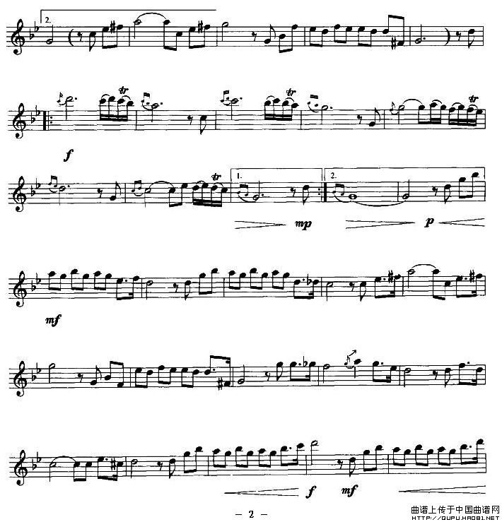 温柔的倾诉（竖笛）