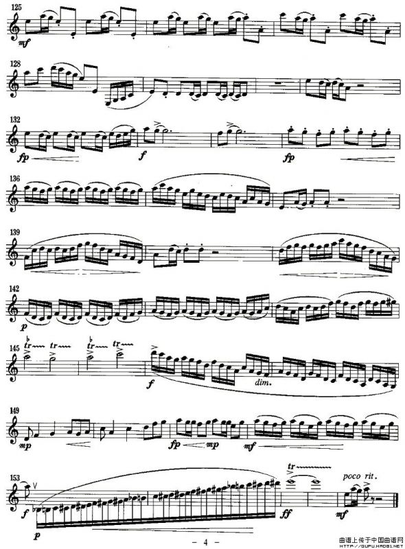 边疆的田野（单簧管）