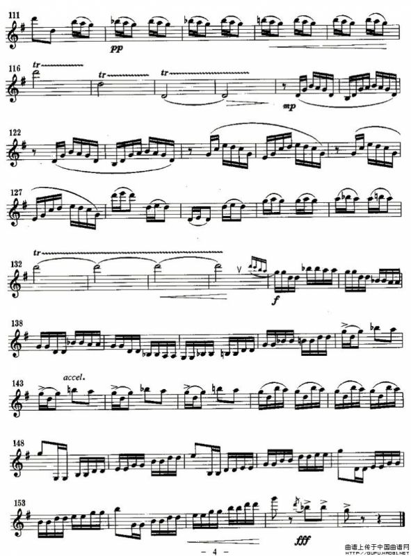 苗家的节日（单簧管）