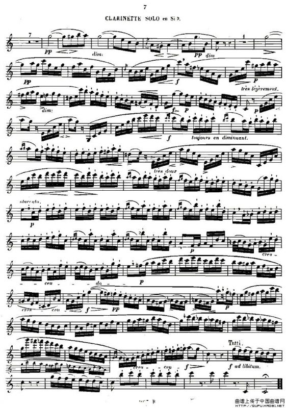 Klose Souvenir a Romero（单簧管）