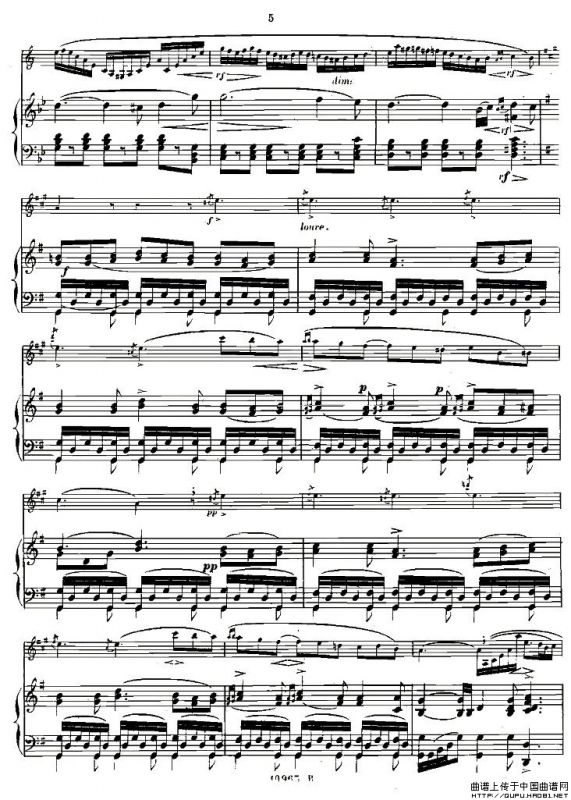 Klose Souvenir a Romero（单簧管+钢琴）