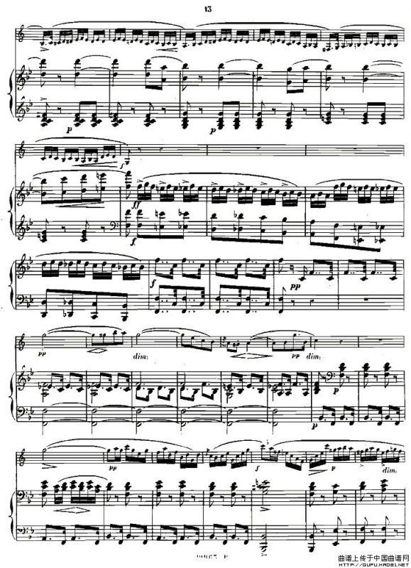 Klose Souvenir a Romero（单簧管+钢琴）