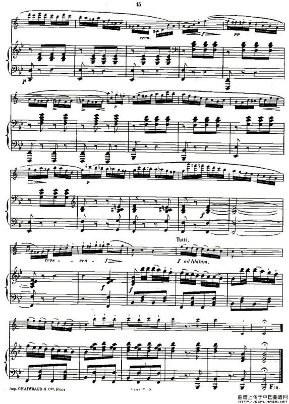 Klose Souvenir a Romero（单簧管+钢琴）