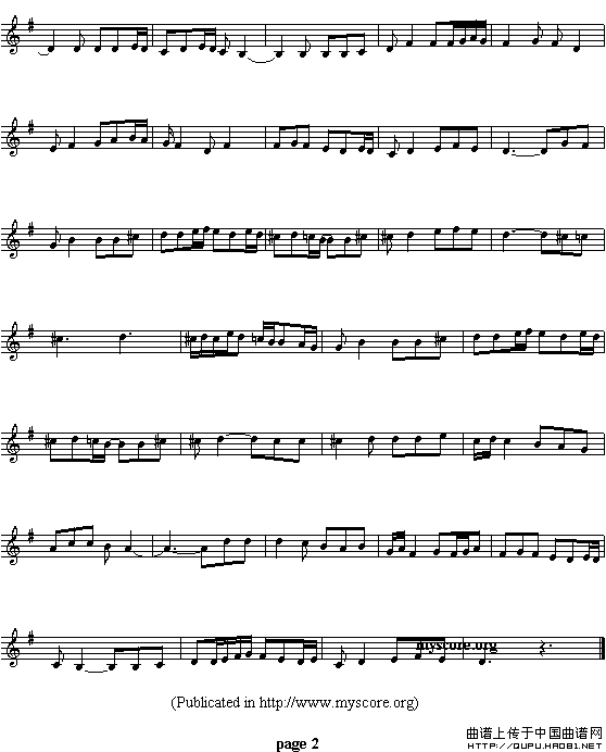 各国国歌主旋律：孟加拉国（The national anthem of Asian countri）