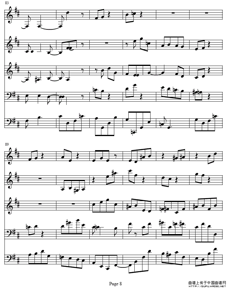 b小调单簧管与弦乐五重奏