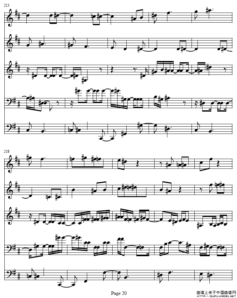 b小调单簧管与弦乐五重奏