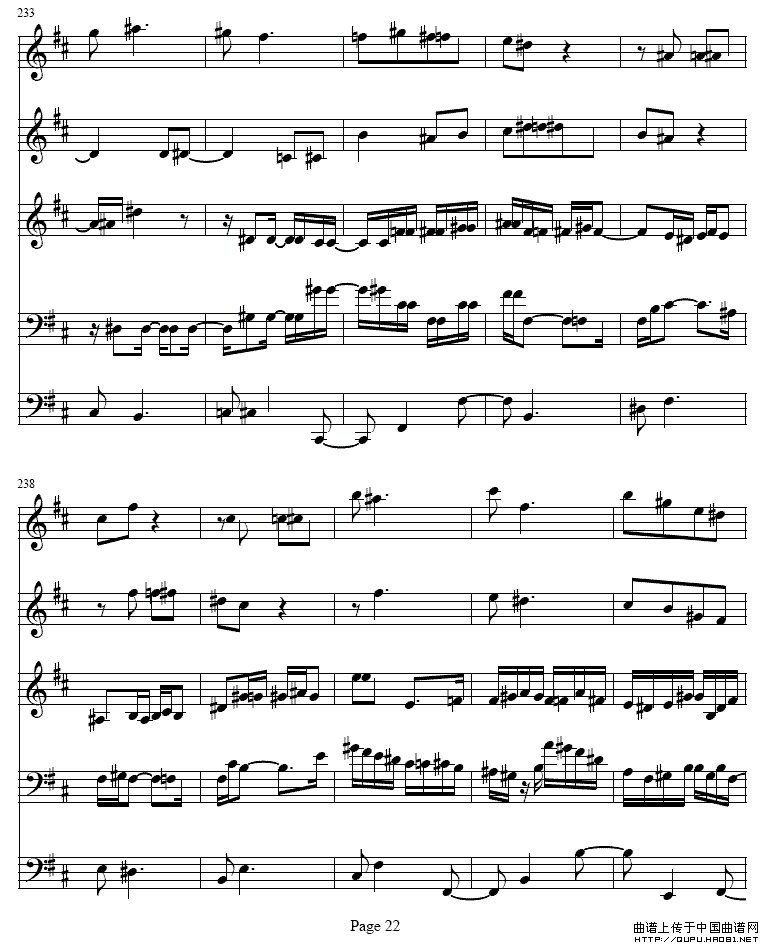 b小调单簧管与弦乐五重奏