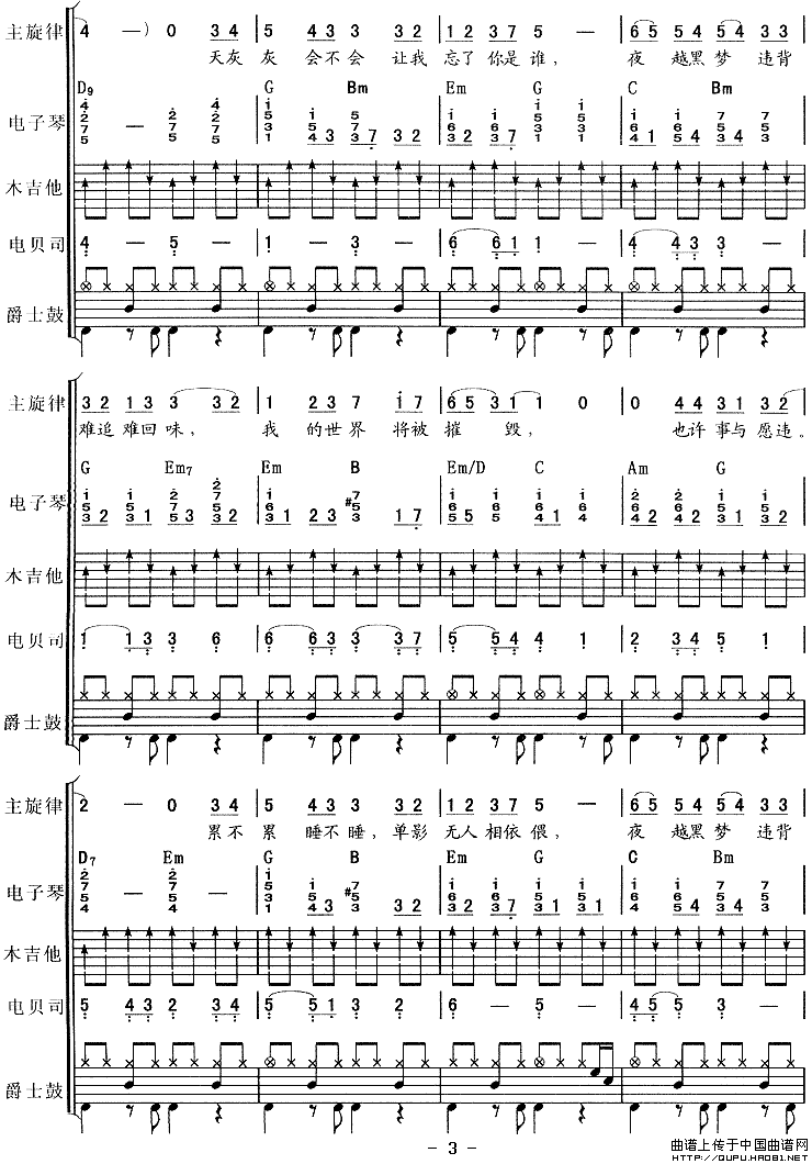 世界末日（乐队总谱）