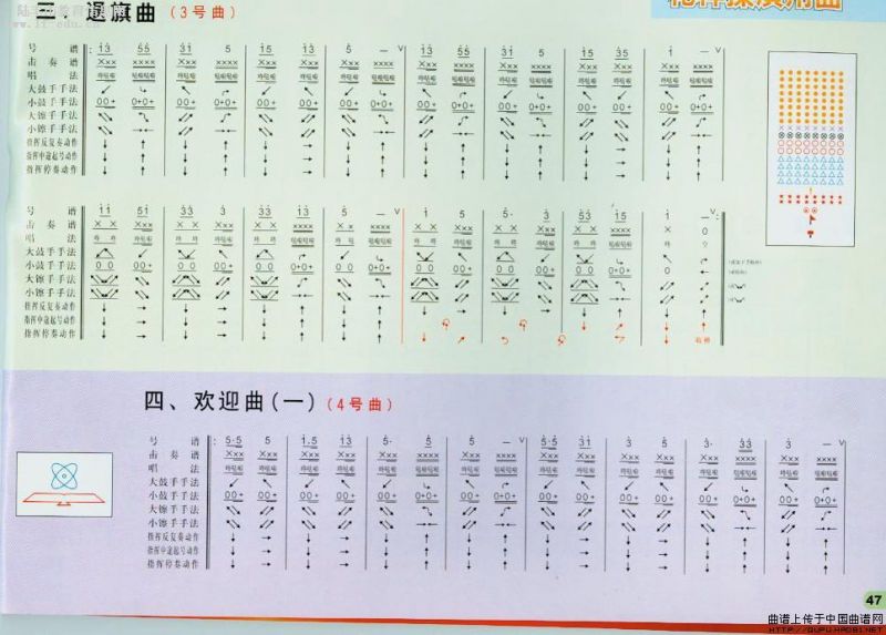 少先队鼓号队曲谱