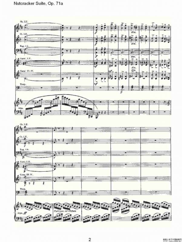 Nutcracker Suite, Op.71a（胡桃夹套曲，Op.71a 第八章）