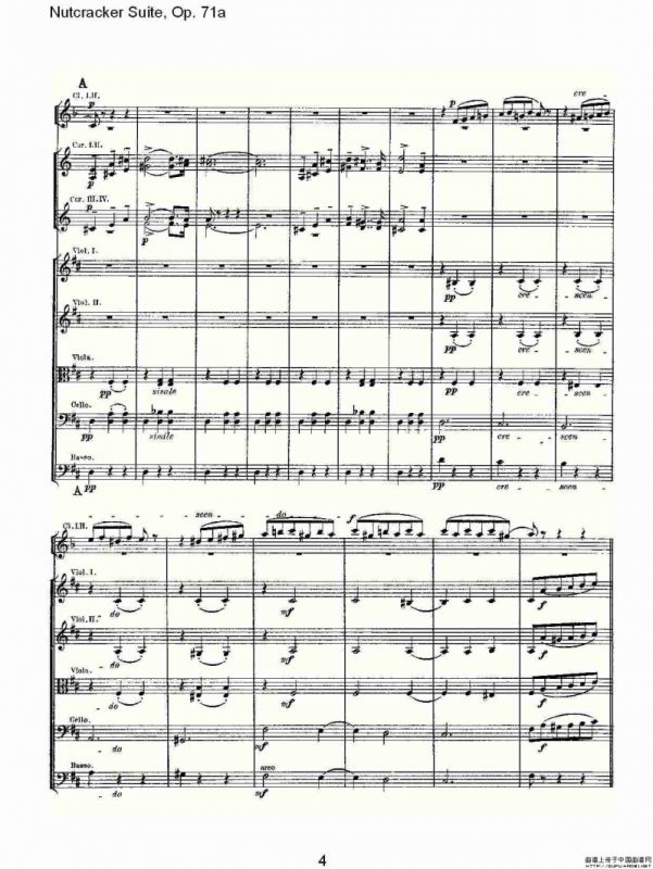 Nutcracker Suite, Op.71a（胡桃夹套曲，Op.71a 第八章）
