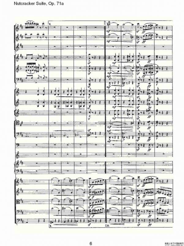 Nutcracker Suite, Op.71a（胡桃夹套曲，Op.71a 第八章）
