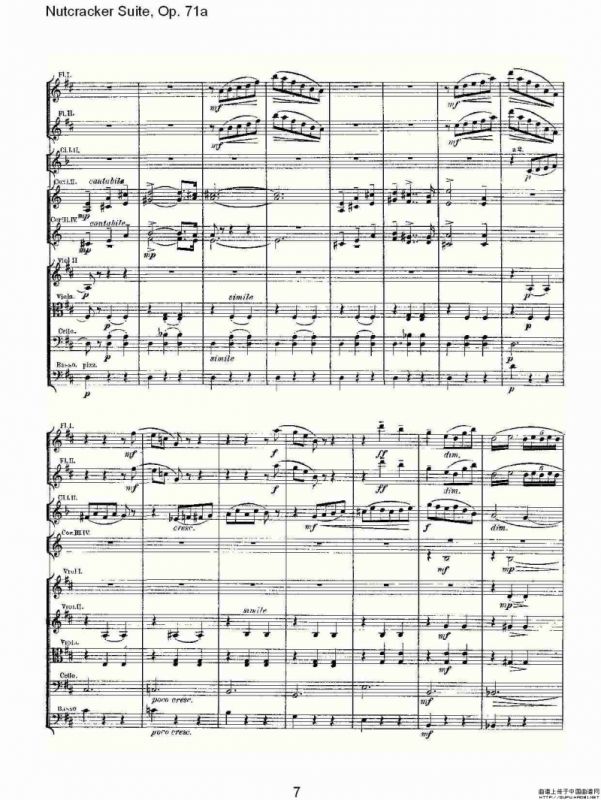 Nutcracker Suite, Op.71a（胡桃夹套曲，Op.71a 第八章）