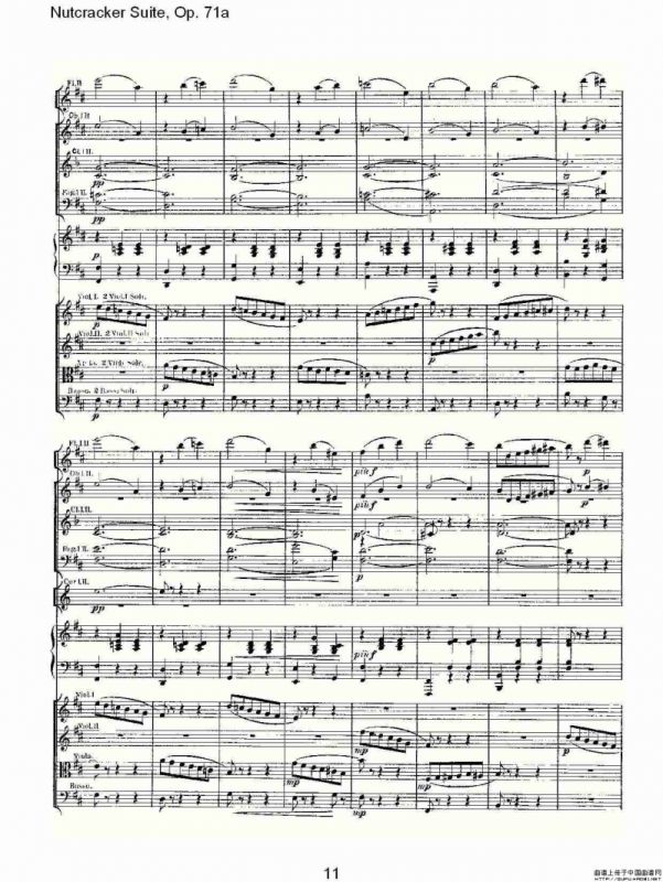 Nutcracker Suite, Op.71a（胡桃夹套曲，Op.71a 第八章）