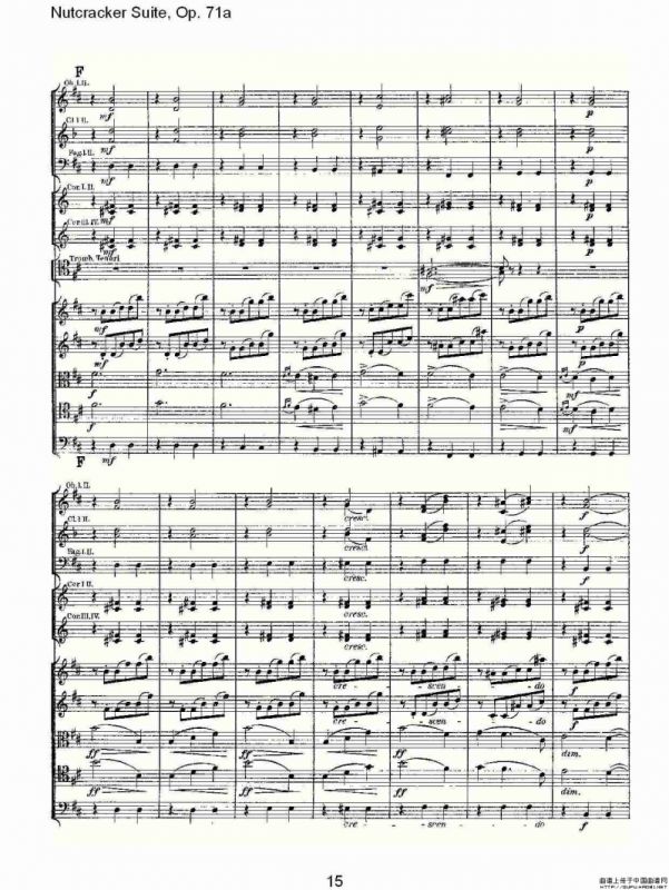 Nutcracker Suite, Op.71a（胡桃夹套曲，Op.71a 第八章）