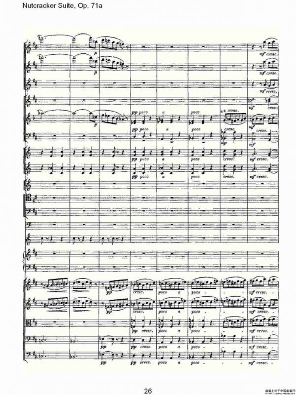 Nutcracker Suite, Op.71a（胡桃夹套曲，Op.71a 第八章）