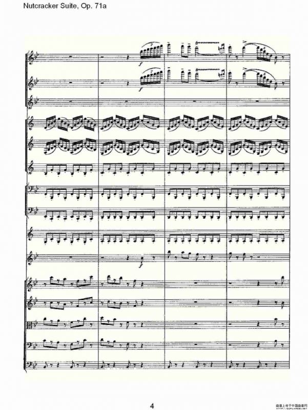 Nutcracker Suite, Op.71a（胡桃夹套曲，Op.71a 第六章）