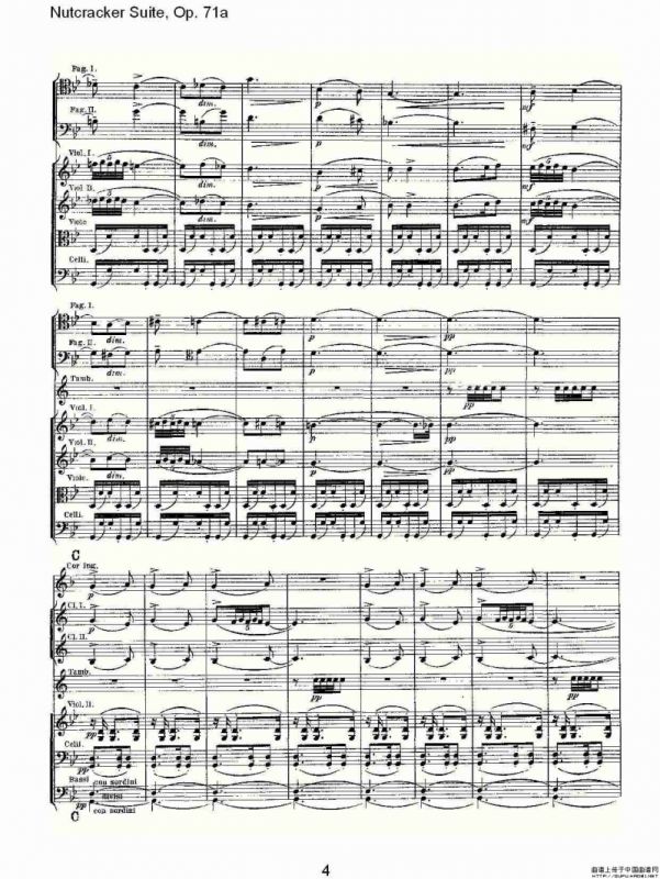 Nutcracker Suite, Op.71a（胡桃夹套曲，Op.71a 第五章）