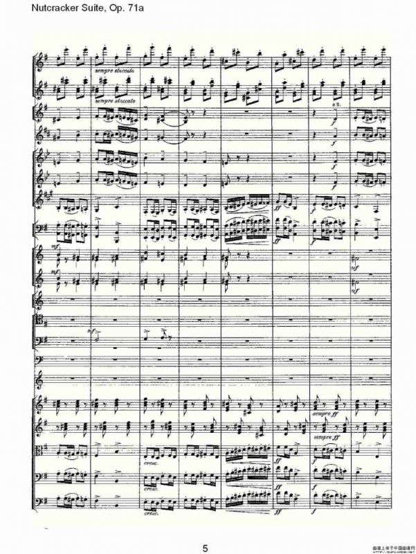 Nutcracker Suite, Op.71a（胡桃夹套曲，Op.71a 第四章）
