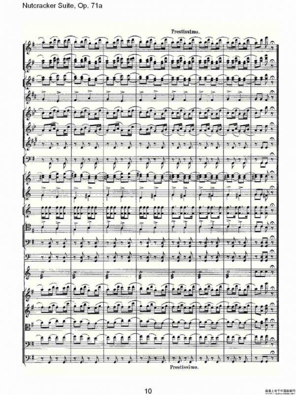 Nutcracker Suite, Op.71a（胡桃夹套曲，Op.71a 第四章）