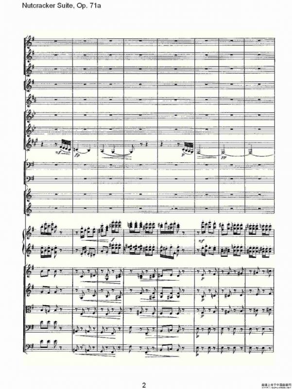 Nutcracker Suite, Op.71a（胡桃夹套曲，Op.71a 第三章）