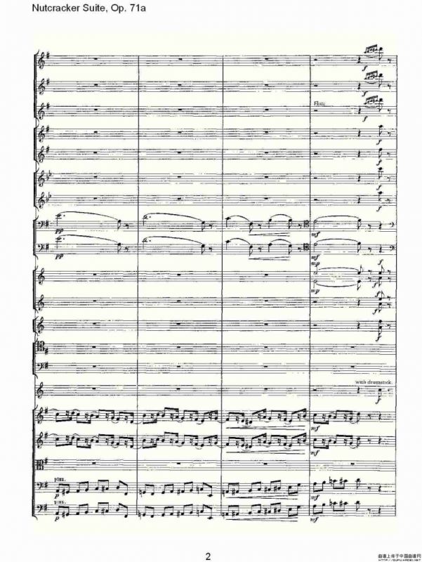 Nutcracker Suite, Op.71a（胡桃夹套曲，Op.71a 第二章）