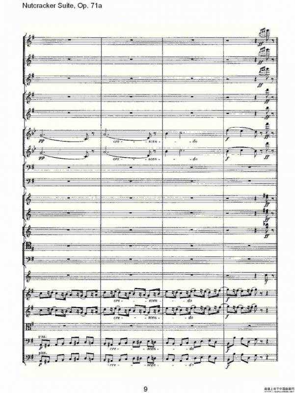 Nutcracker Suite, Op.71a（胡桃夹套曲，Op.71a 第二章）