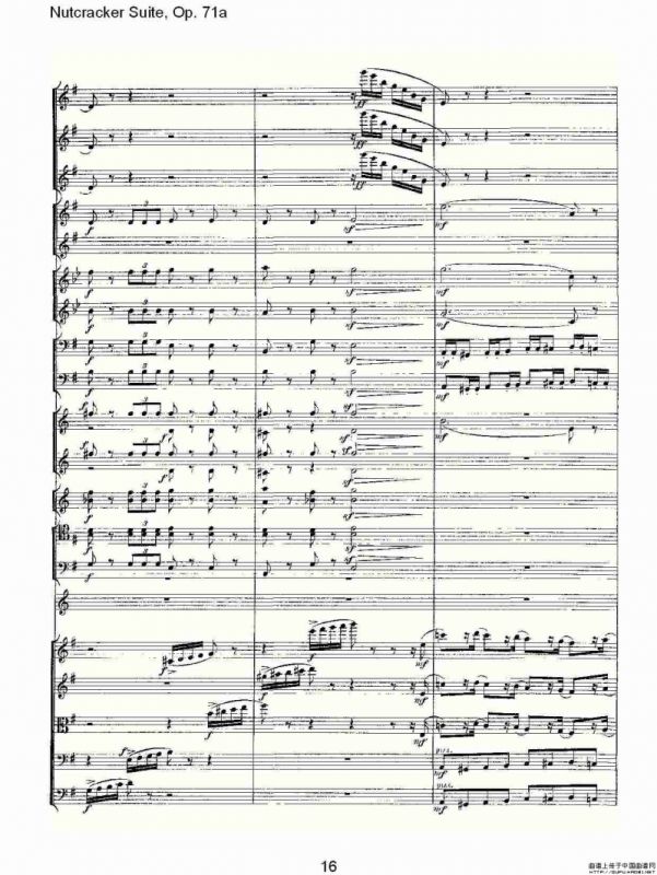 Nutcracker Suite, Op.71a（胡桃夹套曲，Op.71a 第二章）