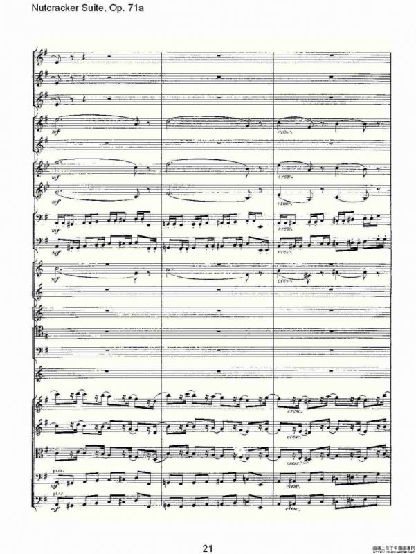 Nutcracker Suite, Op.71a（胡桃夹套曲，Op.71a 第二章）
