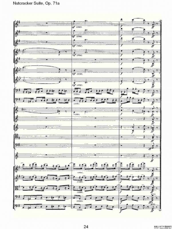 Nutcracker Suite, Op.71a（胡桃夹套曲，Op.71a 第二章）