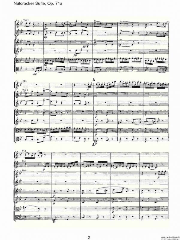 Nutcracker Suite, Op.71a（胡桃夹套曲，Op.71a 第一章）