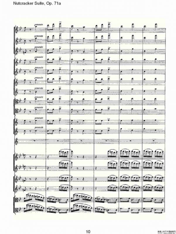 Nutcracker Suite, Op.71a（胡桃夹套曲，Op.71a 第一章）