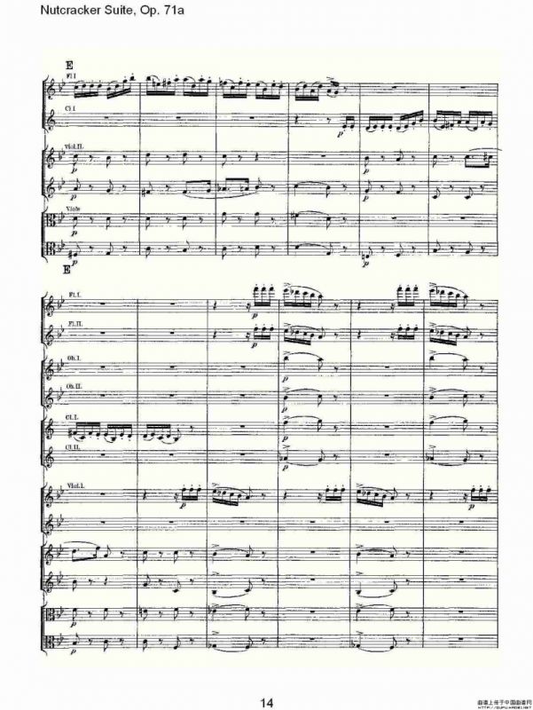 Nutcracker Suite, Op.71a（胡桃夹套曲，Op.71a 第一章）