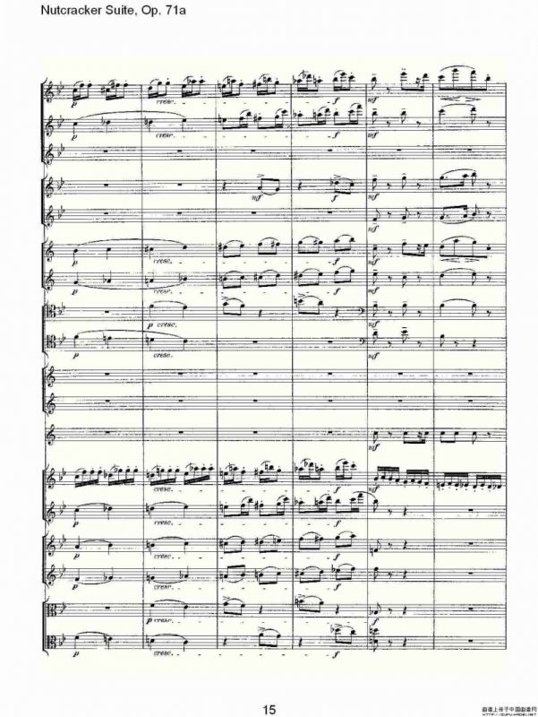 Nutcracker Suite, Op.71a（胡桃夹套曲，Op.71a 第一章）