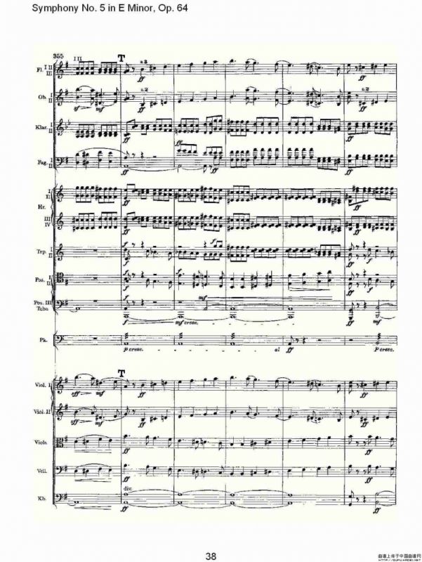 Symphony No. 5 in E Minor, Op.64（E小调第五交响曲 Op.64第四）