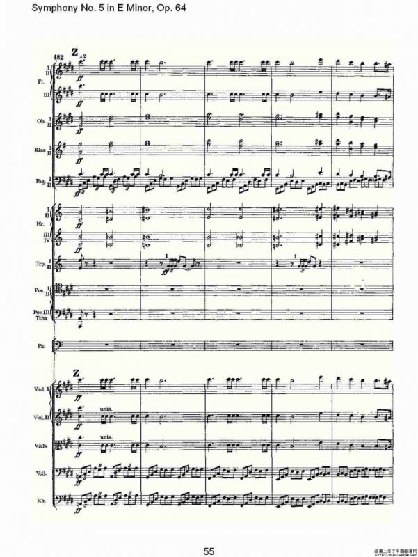 Symphony No. 5 in E Minor, Op.64（E小调第五交响曲 Op.64第四）