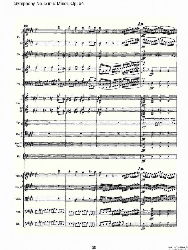 Symphony No. 5 in E Minor, Op.64（E小调第五交响曲 Op.64第四）
